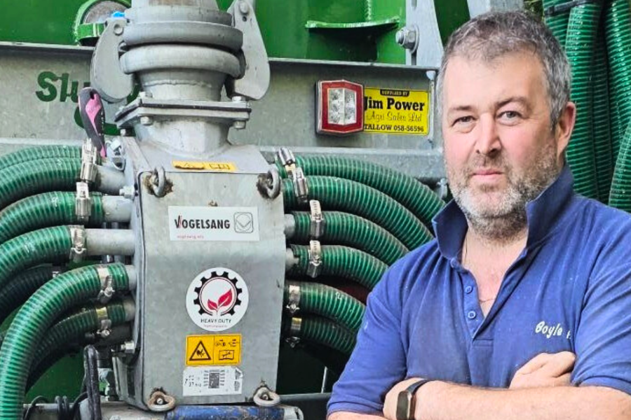 Pat Boyle Boyle Agri Vogelsang heavy duty slurry macerator